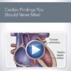 AIUM Cardiac Findings You Should Never Miss!