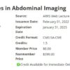 ARRS Advances in Abdominal Imaging 2022