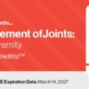 2024 Donald L. Resnick, M.D., Presents… Internal Derangement of Joints Pelvis and Lower Extremity