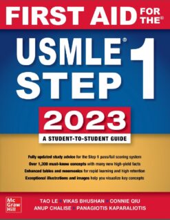 First Aid for the USMLE Step 1 2023, Thirty Third Edition (Original PDF from Publisher)