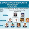 GT Hospital & JJ Group of Hospitals, Grant Government Medical College 4th Live Operative Rhinoplasty Workshop 2023