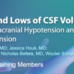 Navigating The Highs And Lows Of CSF Volume: Insights Into Spontaneous Intracranial Hypotension And Idiopathic Intracranial Hypertension – ARRS 2024