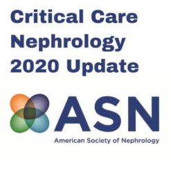 Critical Care Nephrology 2020 Update ( On Demand )