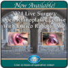 2024 Live Surgery Open Rhinoplasty Course With Enrico Robotti, MD 2-Volume Video Series