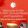 66th ASH Annual Meeting 2024