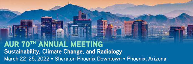 Association of University Radiologists 70th Annual Meeting 2022
