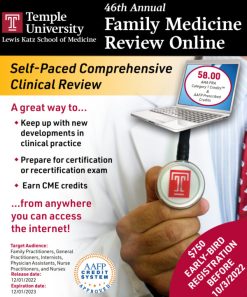 Temple University 46th Annual Family Medicine Review 2022