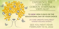 The Baker Gordon Symposium 55th Annual Meeting 2021 (Videos)