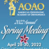 AOAO 62nd Annual Spring Meeting 2022