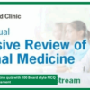Cleveland Clinic 37th Annual Intensive Review of Internal Medicine 2025 (Qbank +PDF Slides)