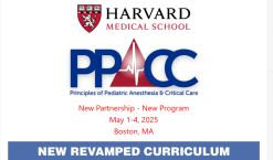 Harvard Principles of Pediatric Anesthesia and Critical Care 2025