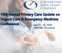 10th Annual Primary Care Update on Urgent Care & Emergency Medicine Conference (Videos + Slides PDF)