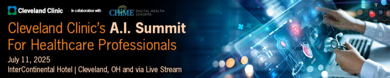 Cleveland Clinic’s AI Summit for Healthcare Professionals 2025