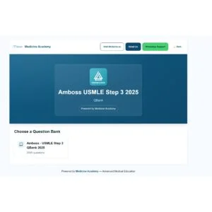 UWorld USMLE QBank 2025-26 – Interactive Offline (Full Steps)