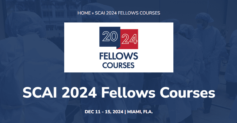SCAI 2024 Fellows Courses