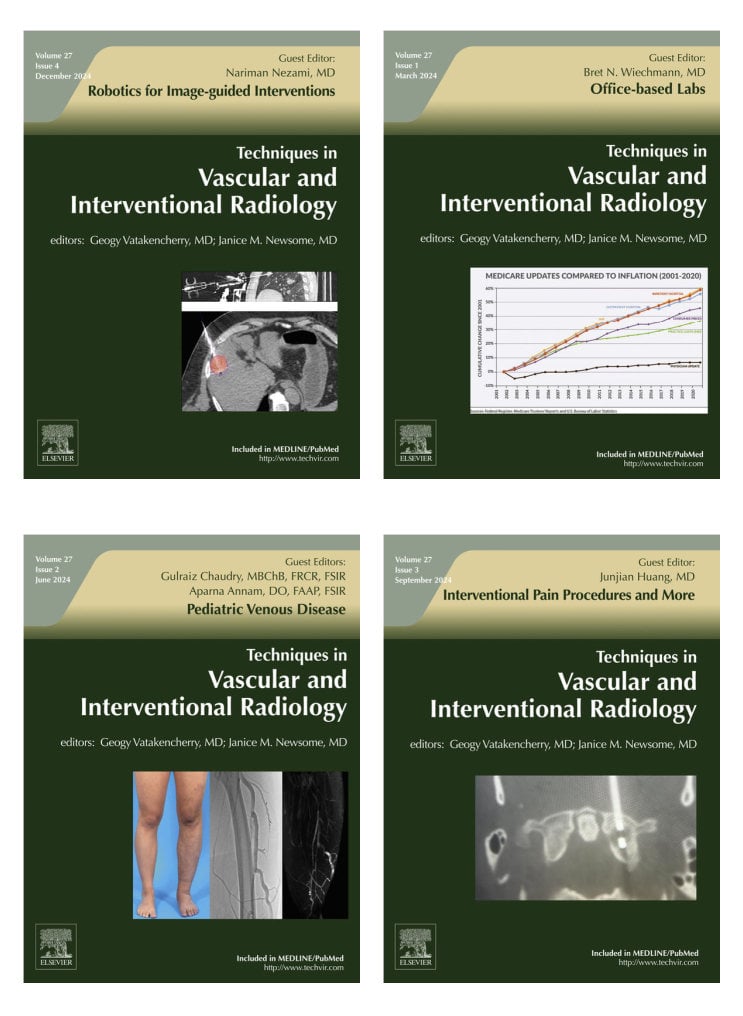 Techniques in Vascular and Interventional Radiology 2024 Full Archives (True PDF)